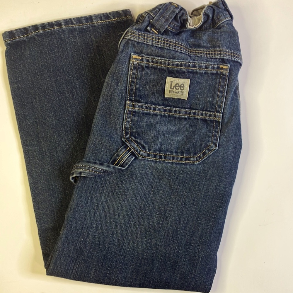 10 R Boys Lee Dungarees Carpenter Jeans